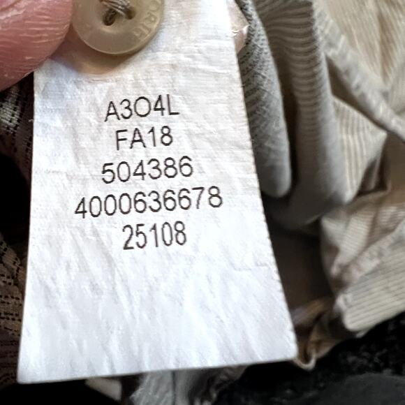 The North Face Men's Short Sleeve Button-Up Shirt Beige Stripe Medium Casual - Picture 8 of 8